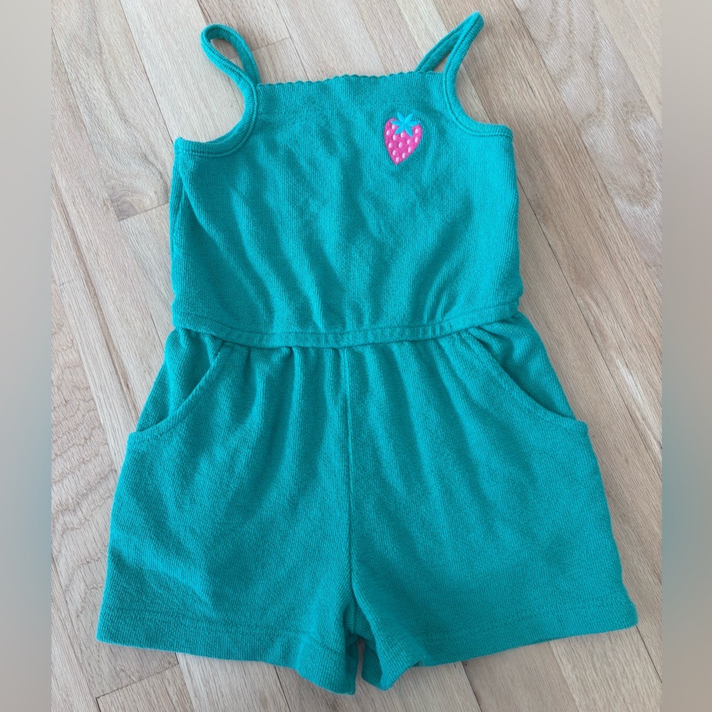 Cat & Jack Green Toddler Romper
